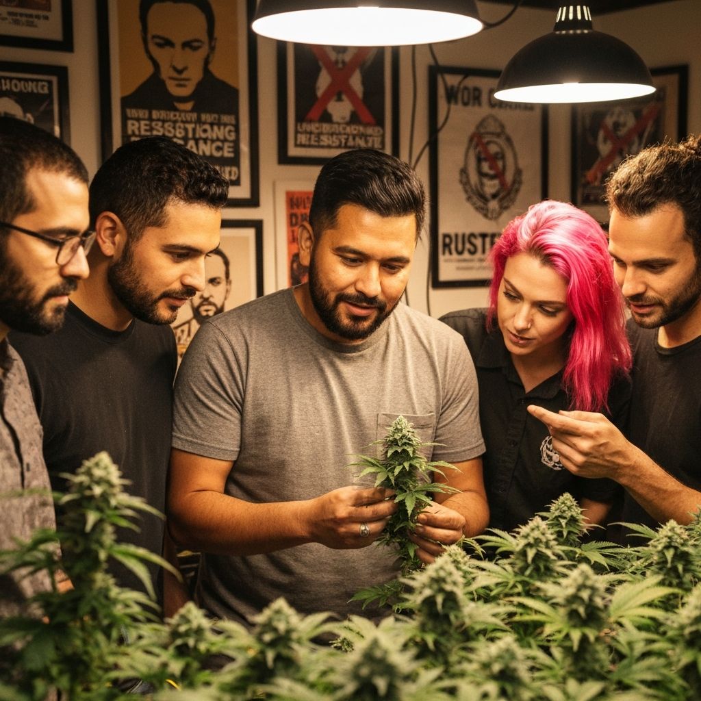 Cannabis growing community