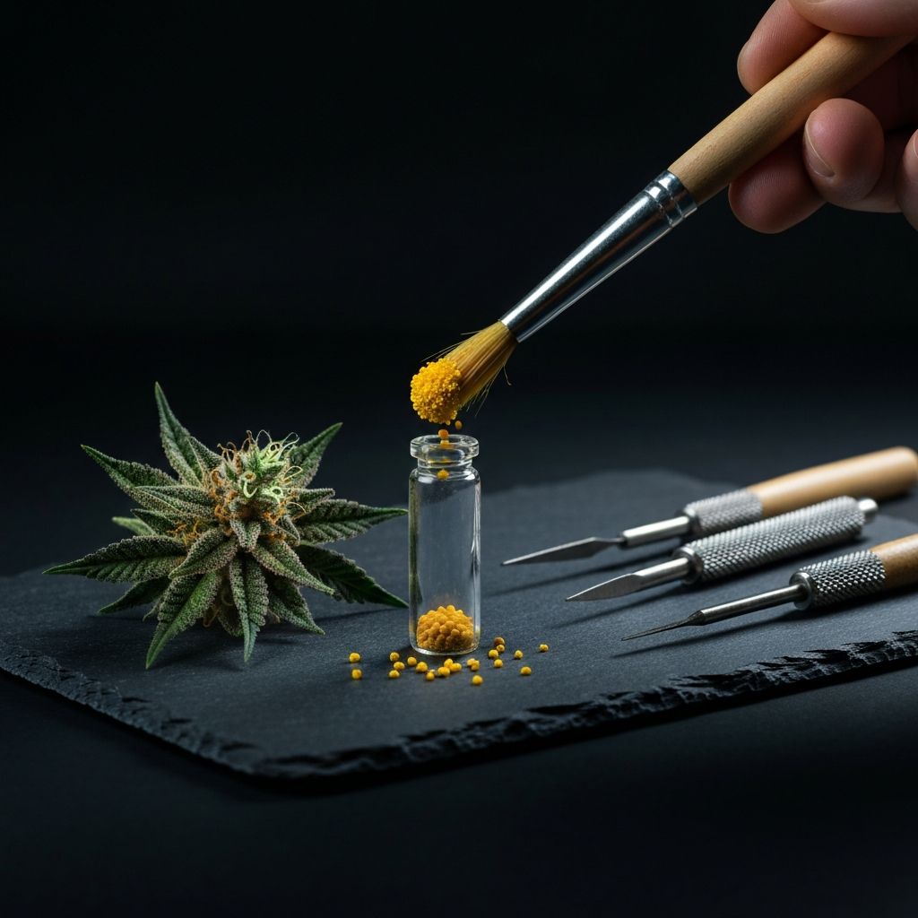 Pollen collection for breeding