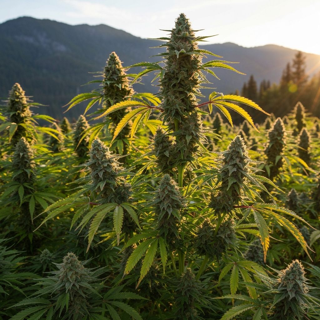 Outdoor cannabis cultivation